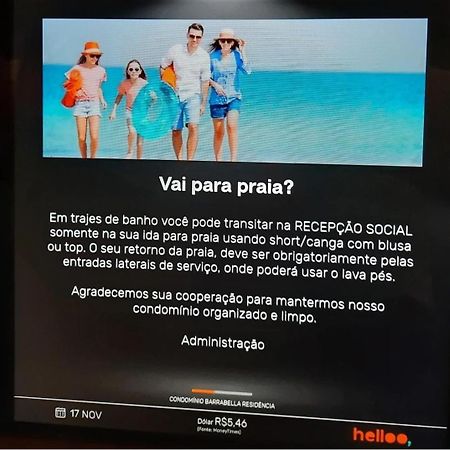 Lindo Apto No Barrabela, Todo Equipado, Com Arcondicionados Split Novos No Quarto E Na Sala, Limpissimo, Cheiroso, Novinho, Condominio Em Frente A Praia, Com Piscina Aquecida, Sauna, Quadra, Academia, Lavanderia, Salao De Beleza, Restaurantes, Mercad 리오데자네이루 외부 사진